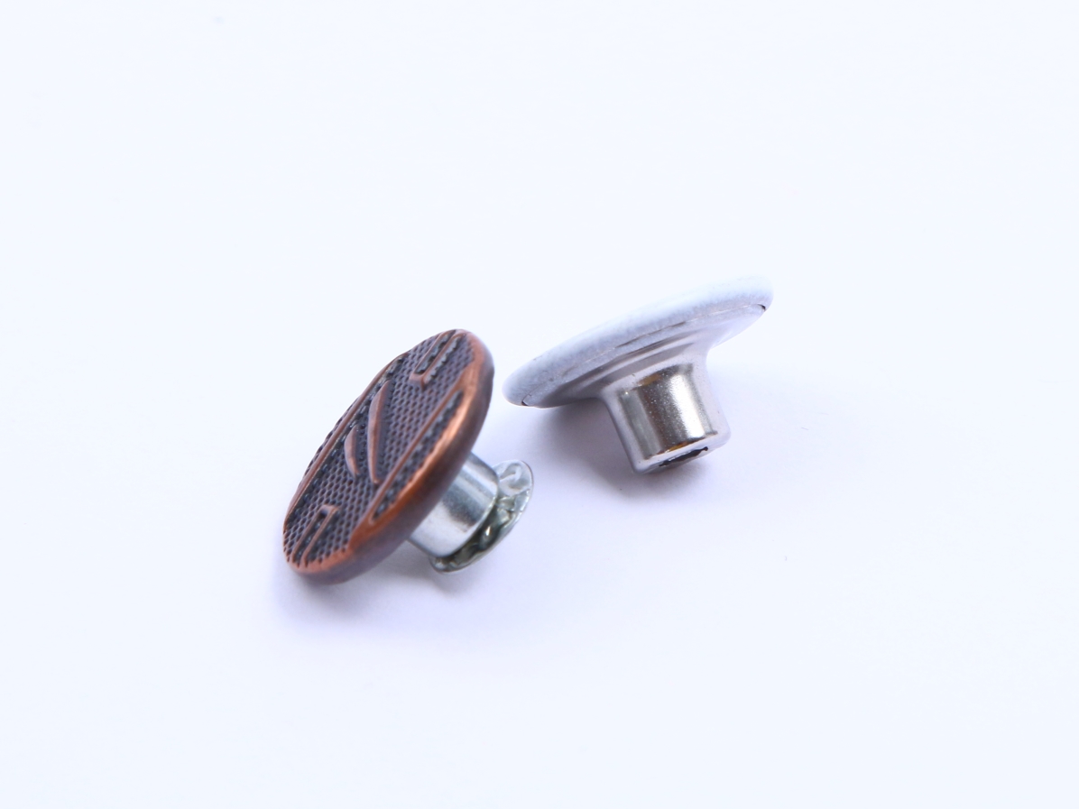 【 Chaoshicheng 】 Factory direct sale of metal jeans with I-shaped buttons Application Scenario