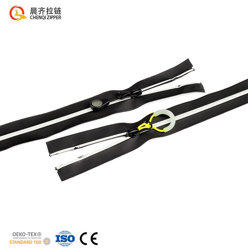 5#塑料拉链/5号夜光拉链/夜光防水拉链细节图