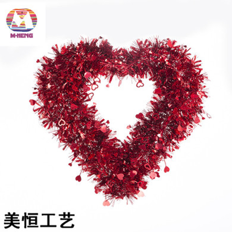 Christmas ribbon rain curtain ribbon Christmas decoration festival supplies details Picture