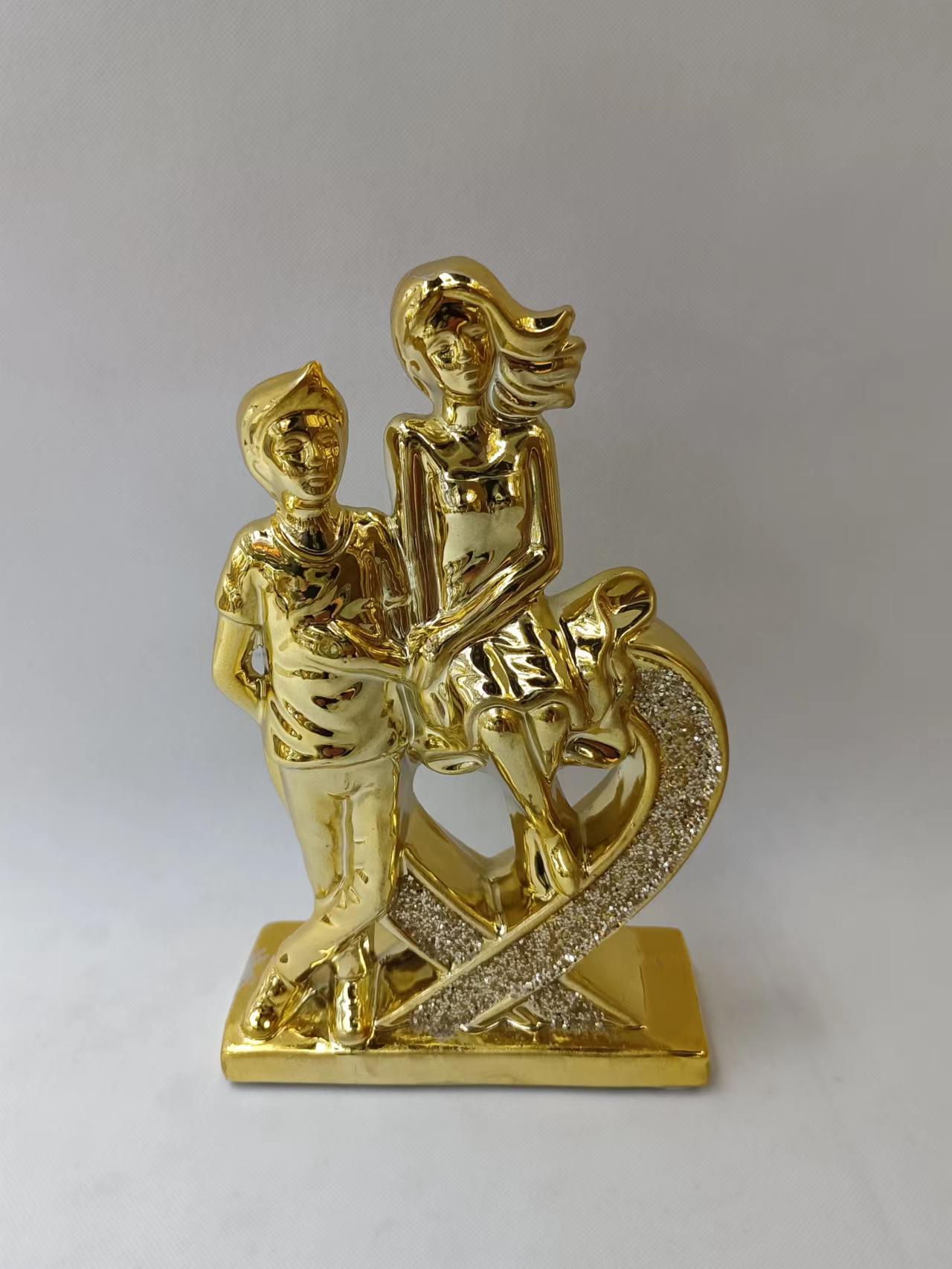 Ceramic ornaments, ceramic ornaments, couple ornaments 1