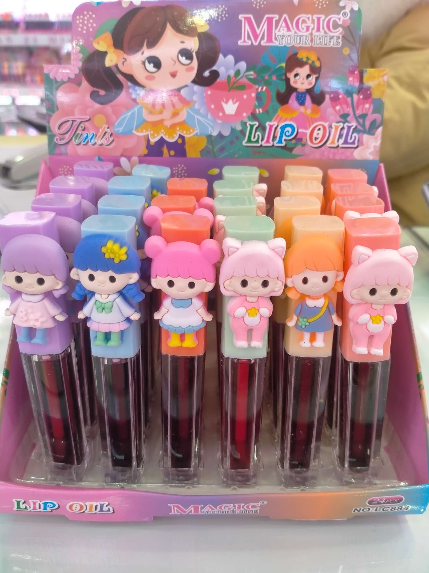 可爱小娃娃 口红水