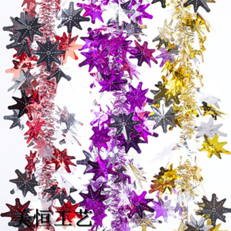 Christmas ribbon rain curtain ribbon Christmas decoration festival Christmas supplies Application Scenario
