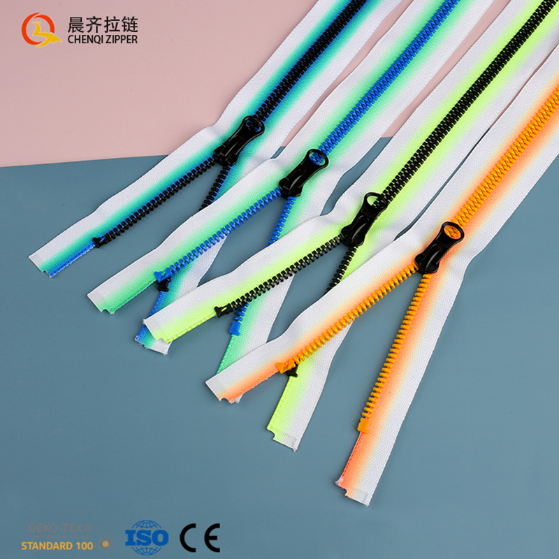 塑料拉链/玉米牙拉链/单开树脂拉链产品图