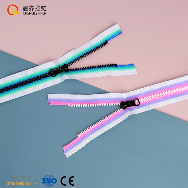 塑料拉链/玉米牙拉链/单开树脂拉链细节图