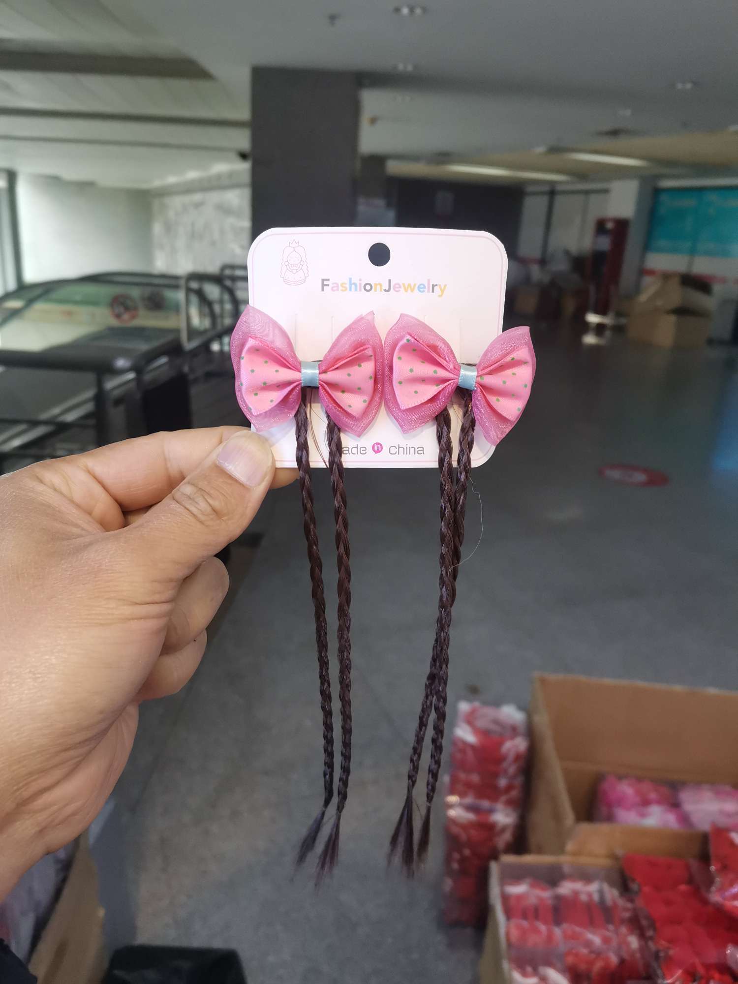 Jiarui Baby's 2022 new braided double-layered bow tie polka dot bow tie is now a bestseller on the Internet