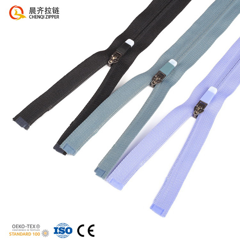 定制拉链尼龙/时尚尼龙拉链/单开闭口拉链细节图