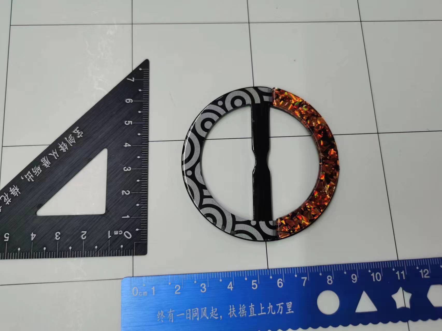 多款合金黑色印花纹腰带扣3.5元起详情图4