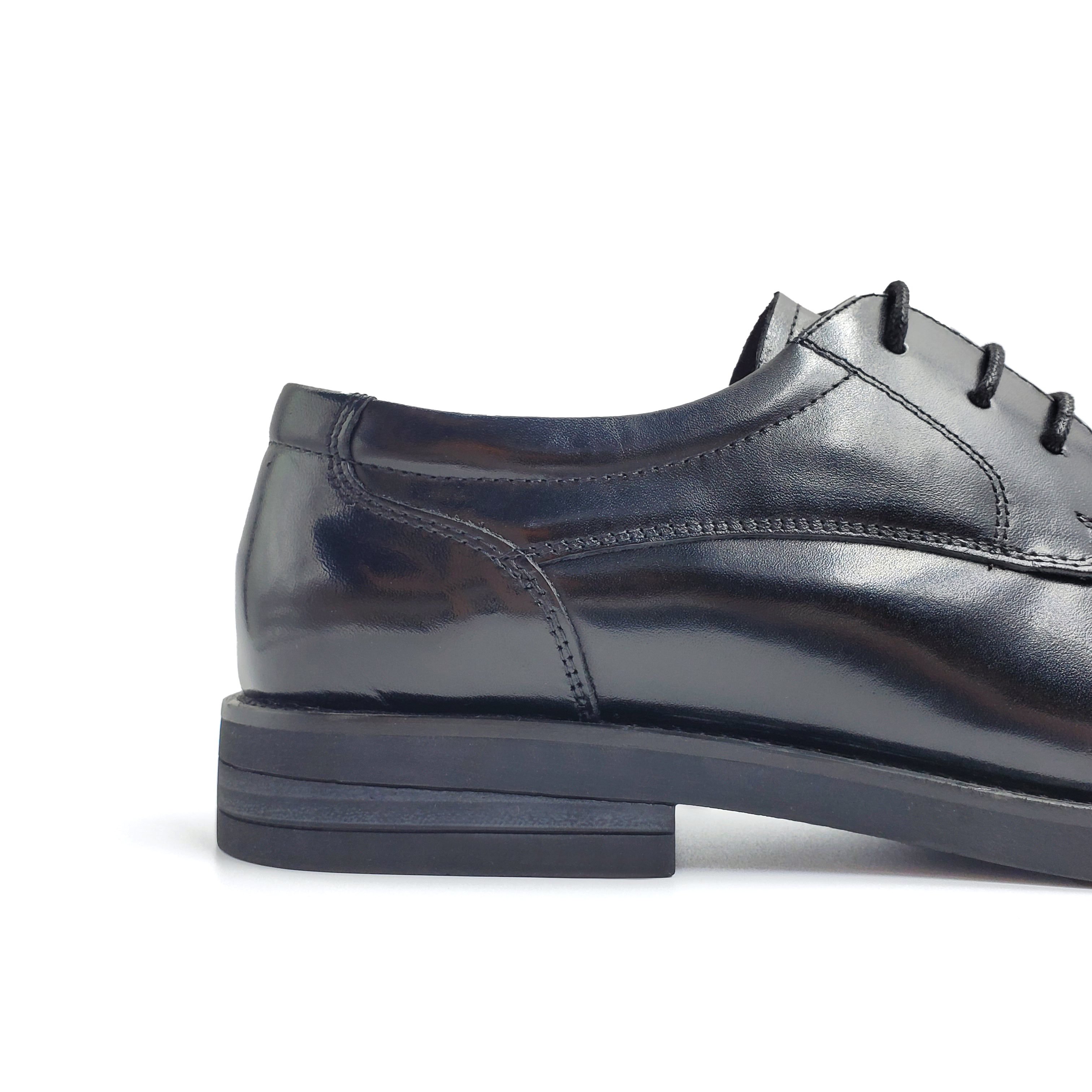 Men's leather shoes, business formal wear, men's shoes, top layer sheepskin, Korean version, British casual shoes, wedding shoes details Picture