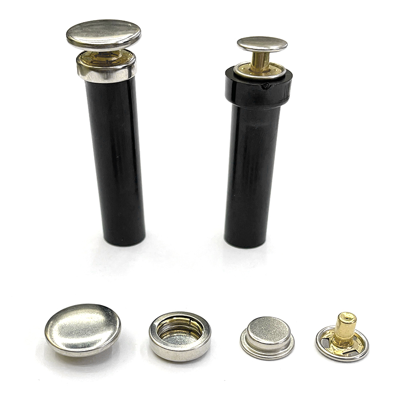 501/503实心按扣工具批发/金属子母扣暗扣纽扣四合扣安装工具衣服隐形摁扣钮扣金属铜四合扣 四件扣 子母扣摁扣外套扣子