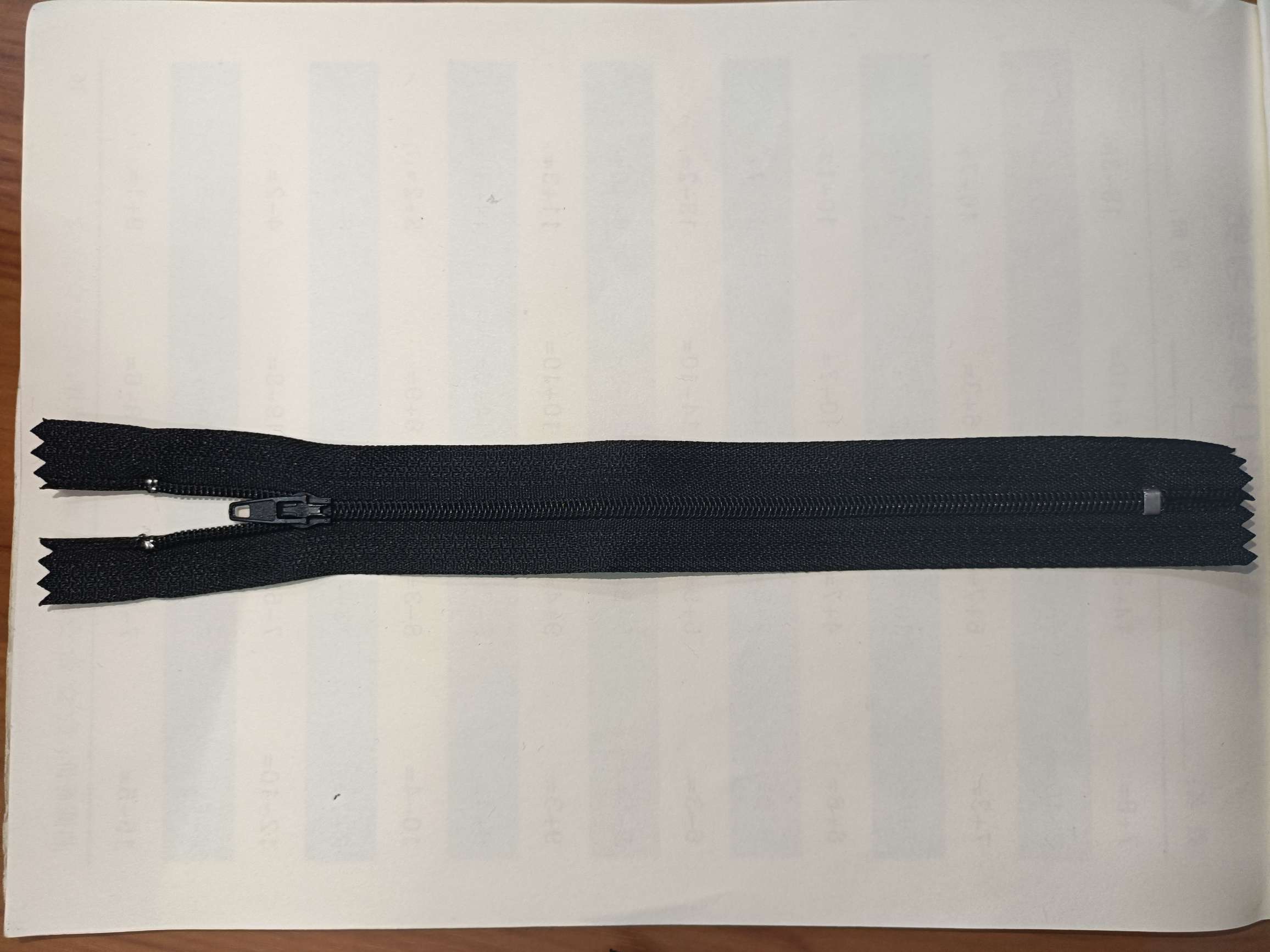 服装辅料拉链4.2双针自动头尼龙拉链详情19