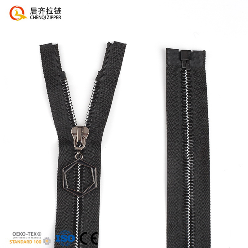 3 types of down jackets, cotton-padded jackets and bags made of plastic steel with single zippers, made of 8# resin corn kernels and oil Specification image