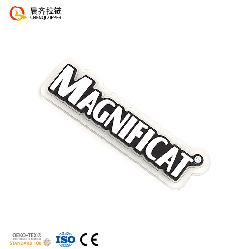 PVC/ silicone black and white trademark and pull rope outdoor equipment accessories details Picture