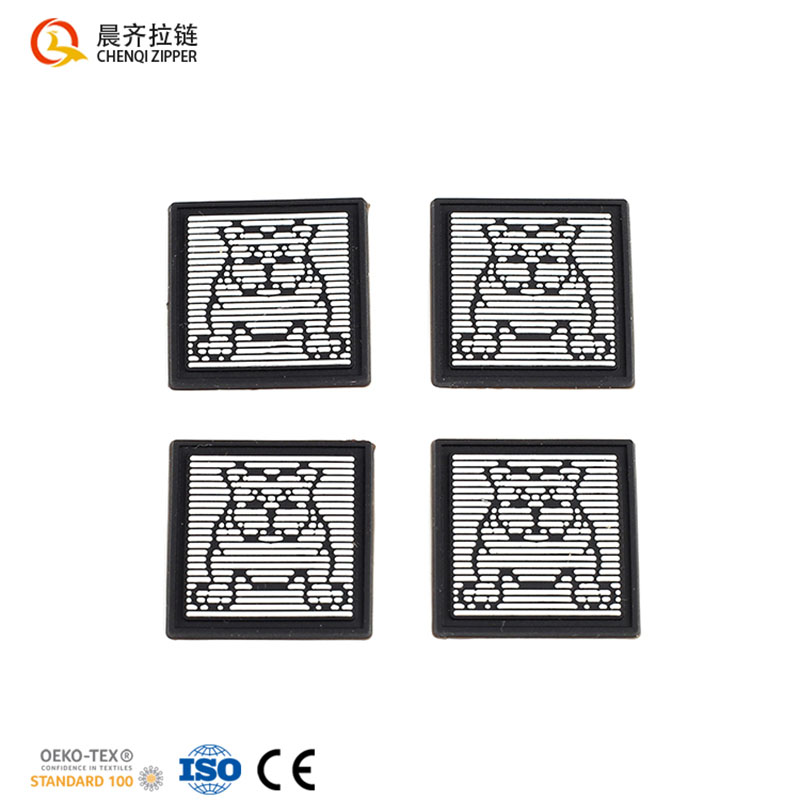 PVC/ silicone black and white trademark and pull rope outdoor equipment accessories Specification image