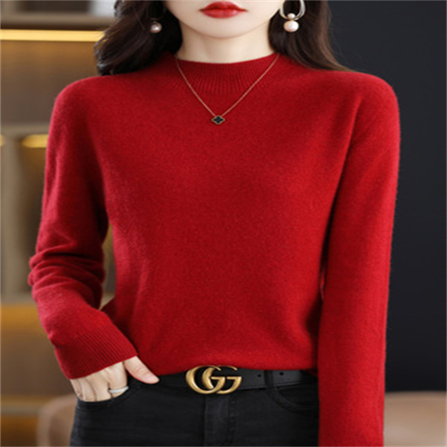 羊毛衫/女装/百搭细节图