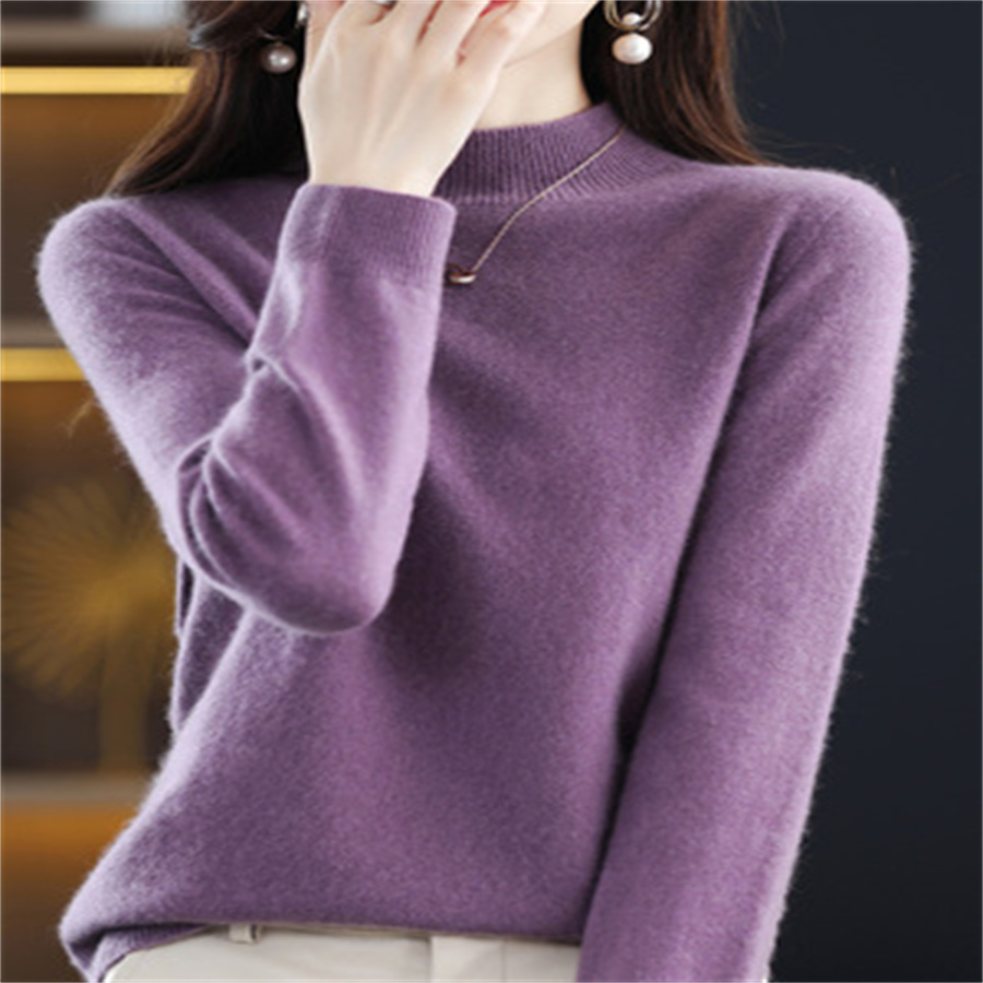 春季新款韩版御寒保暖修身气质毛衣纯色百搭薄款长款开衫修身长袖针织衫女47