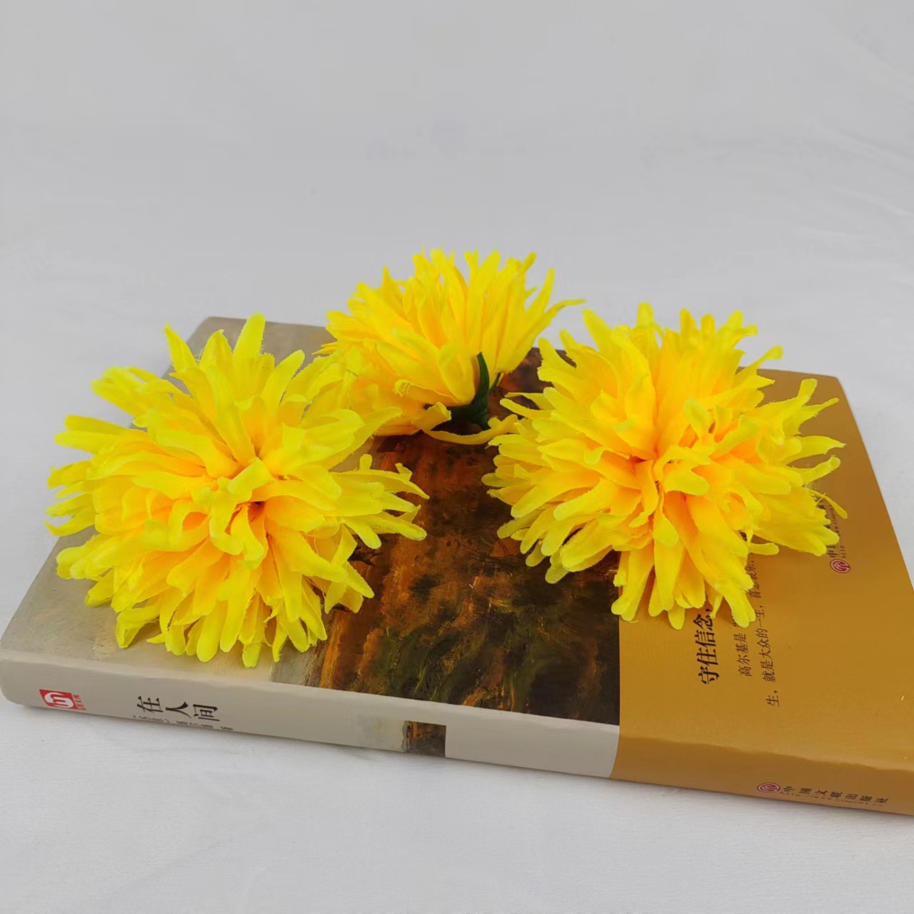 厂家直销6层细丝菊菊花diy清明花束装饰花环花圈祭祀用品