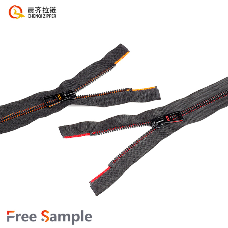 5#塑钢拉链/玉米牙拉链/单开拉链细节图