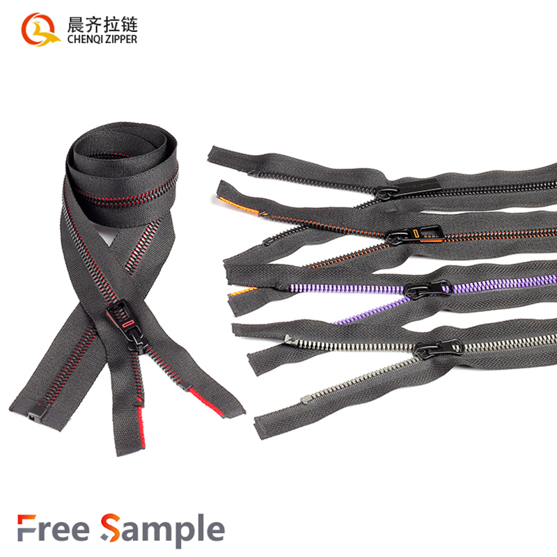 5#塑钢玉米牙珠光过油5款单开潮流服装运动服时尚背包