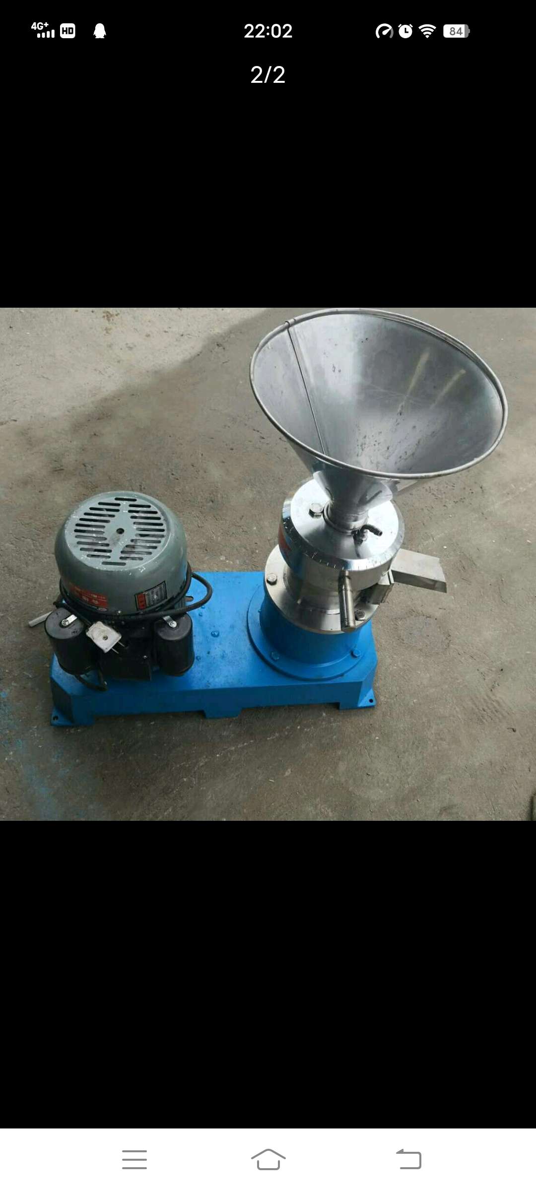 The peanut paste grinding machine and its accessories are highly efficient and reasonably priced Specification image