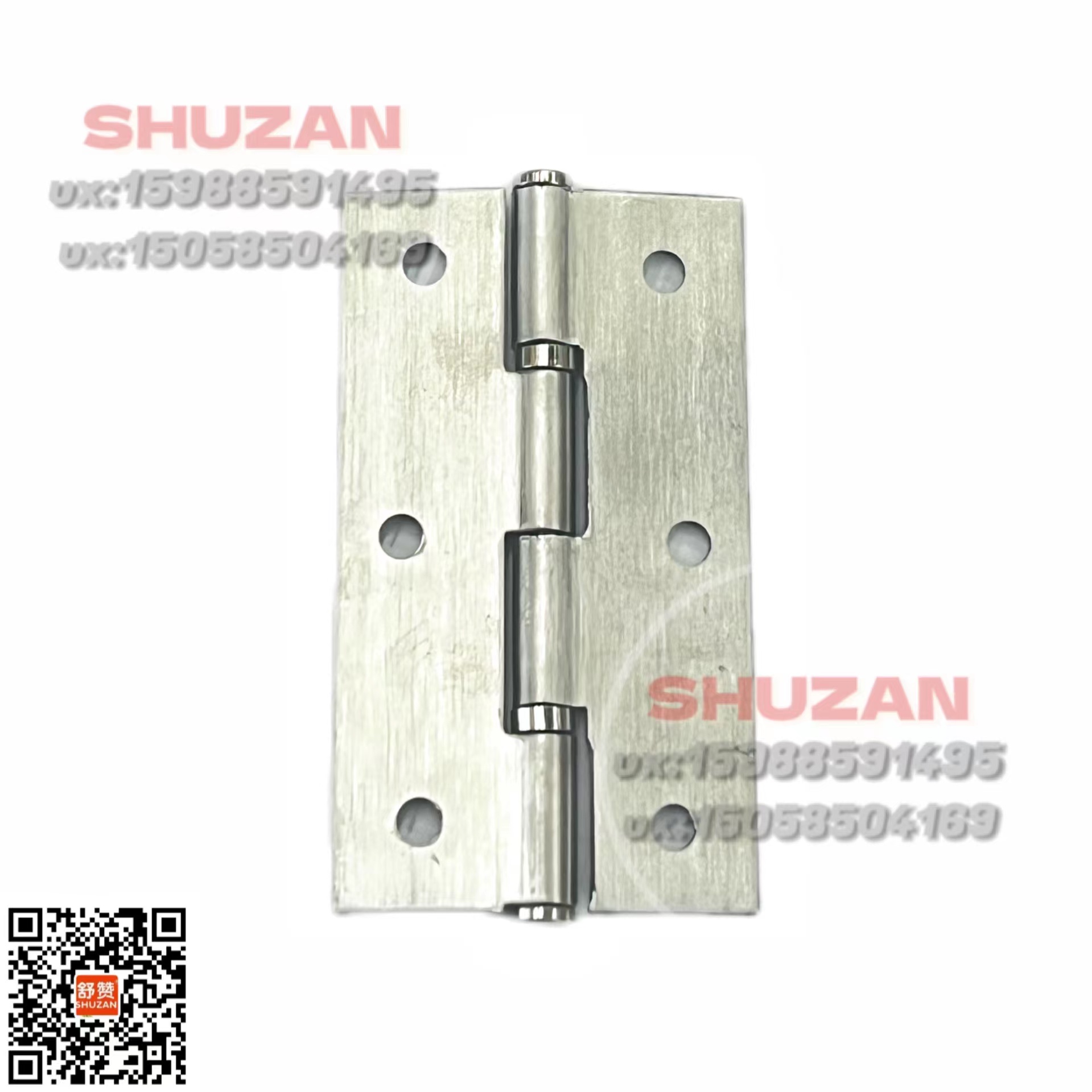 Shuzan hydraulic buffer Invisible hydraulic spring hinge Stainless steel hinge Automatic closing 90-degree positioning Furniture hinge hinge Furniture hinge hinge Specification image