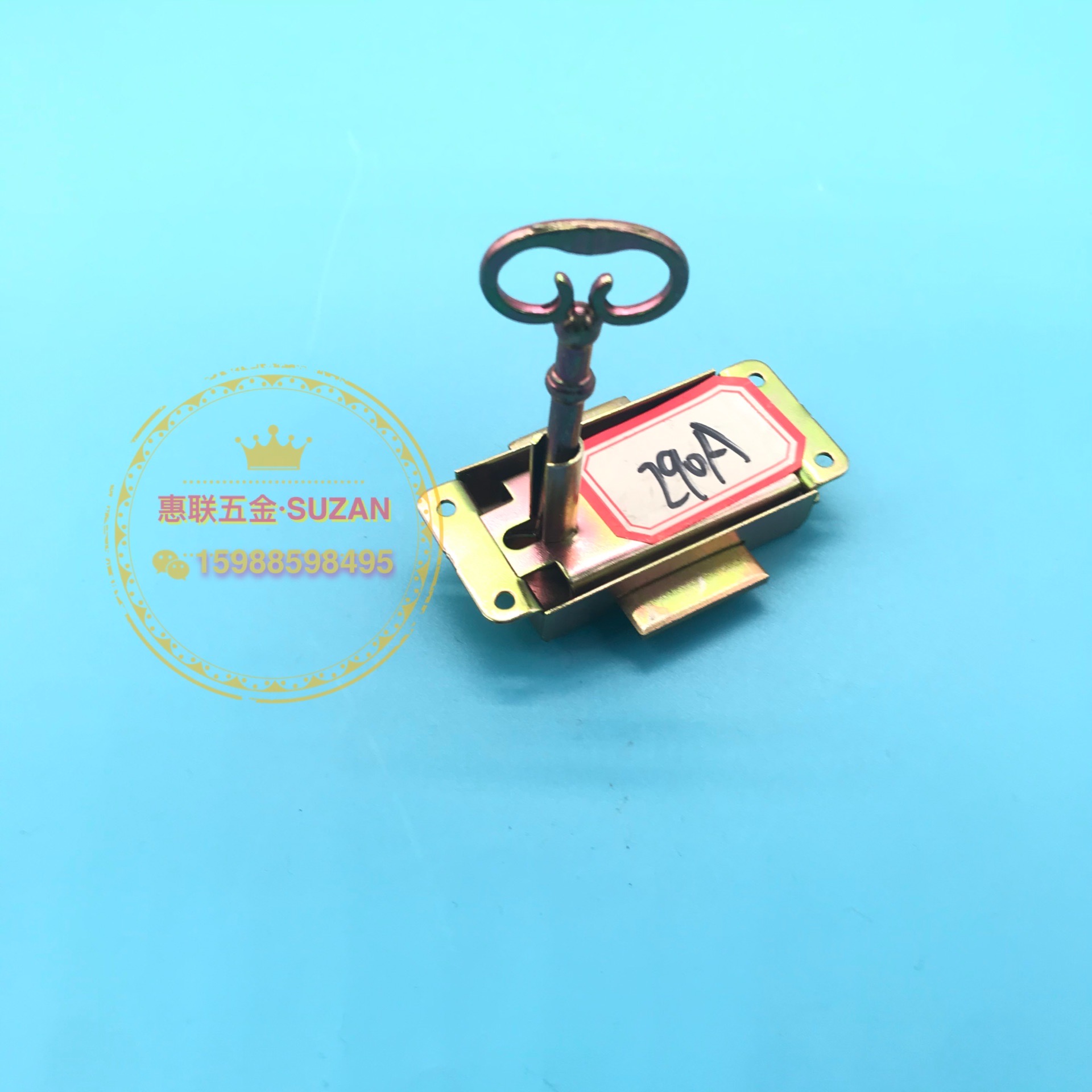 Lock fastening, drawer lock, office desk, filing cabinet lock, security door, wardrobe, cabinet door lock, hydraulic hinge accessories details Picture