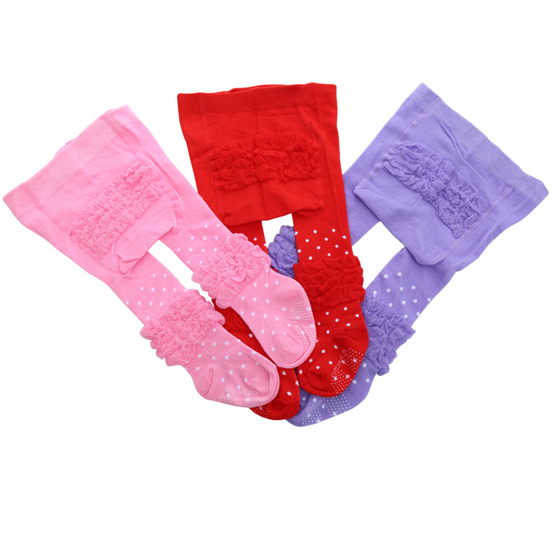 连裤袜/宝宝袜/婴儿裤白底实物图