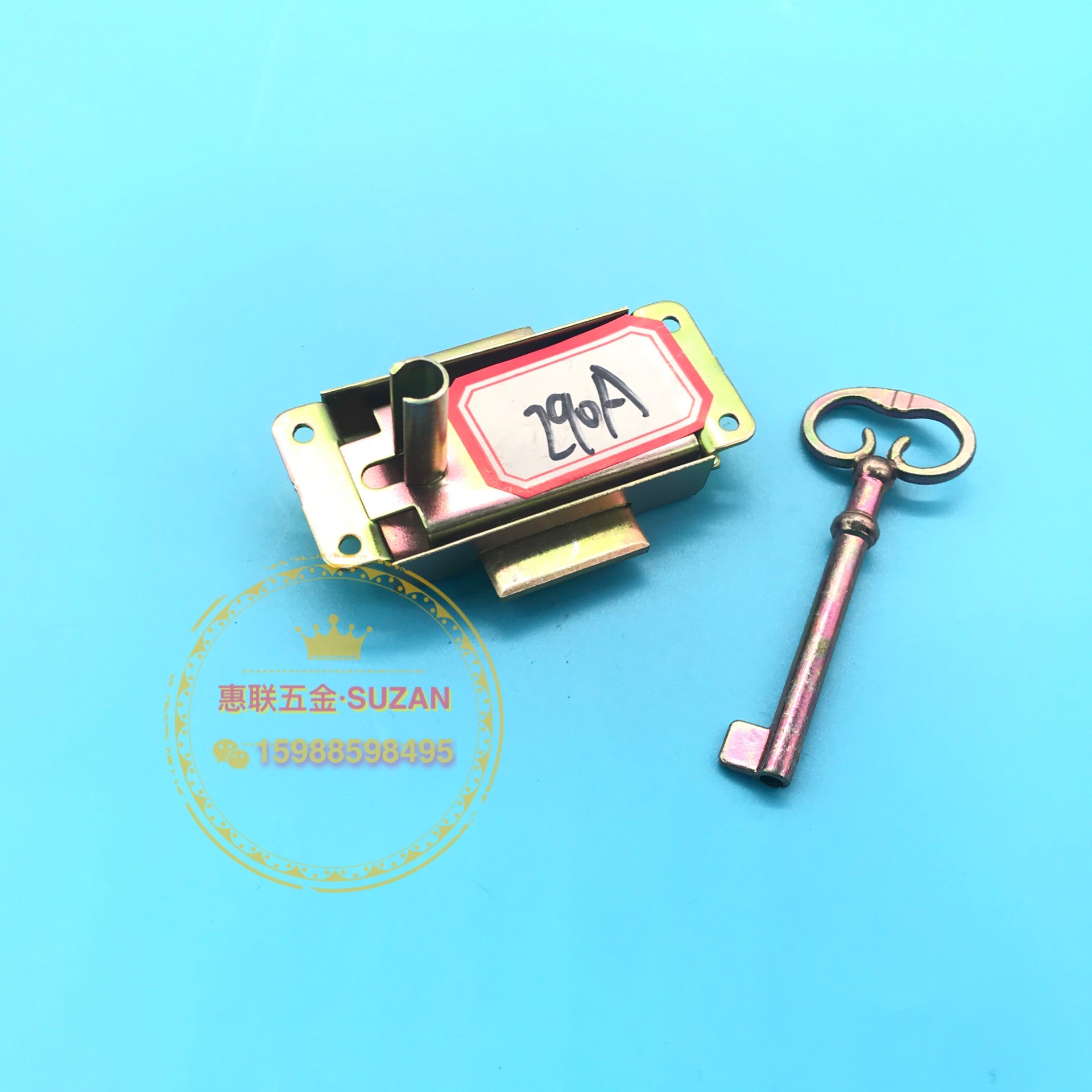 Lock fastening, drawer lock, office desk, filing cabinet lock, security door, wardrobe, cabinet door lock, hydraulic hinge accessories Specification image