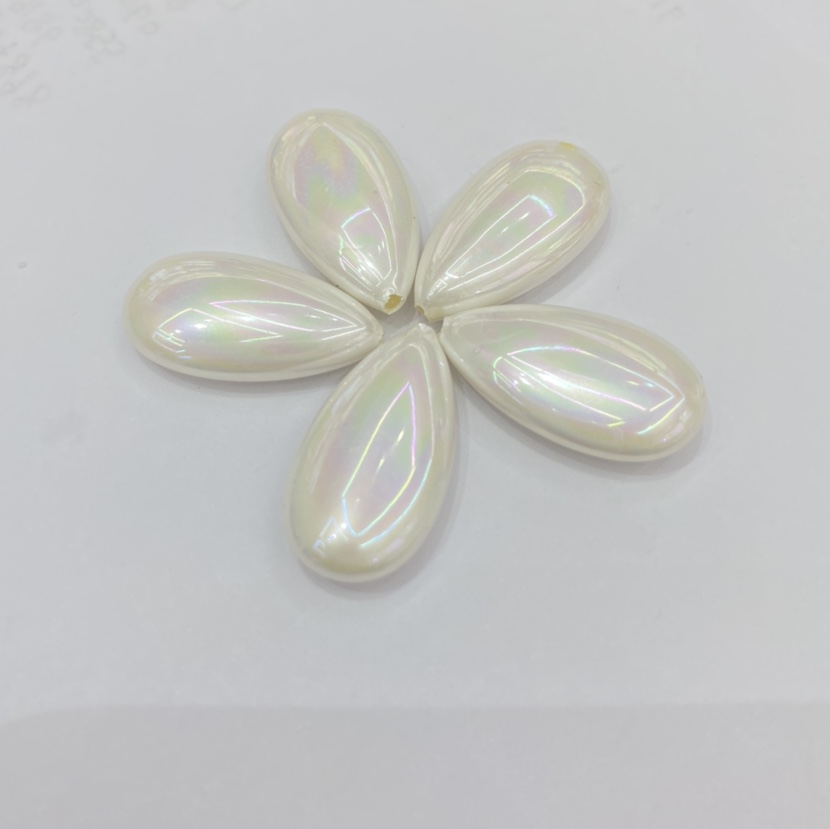 Teardrop-shaped and petal-shaped irregular pearl accessories that are popular among Internet celebrities Specification image