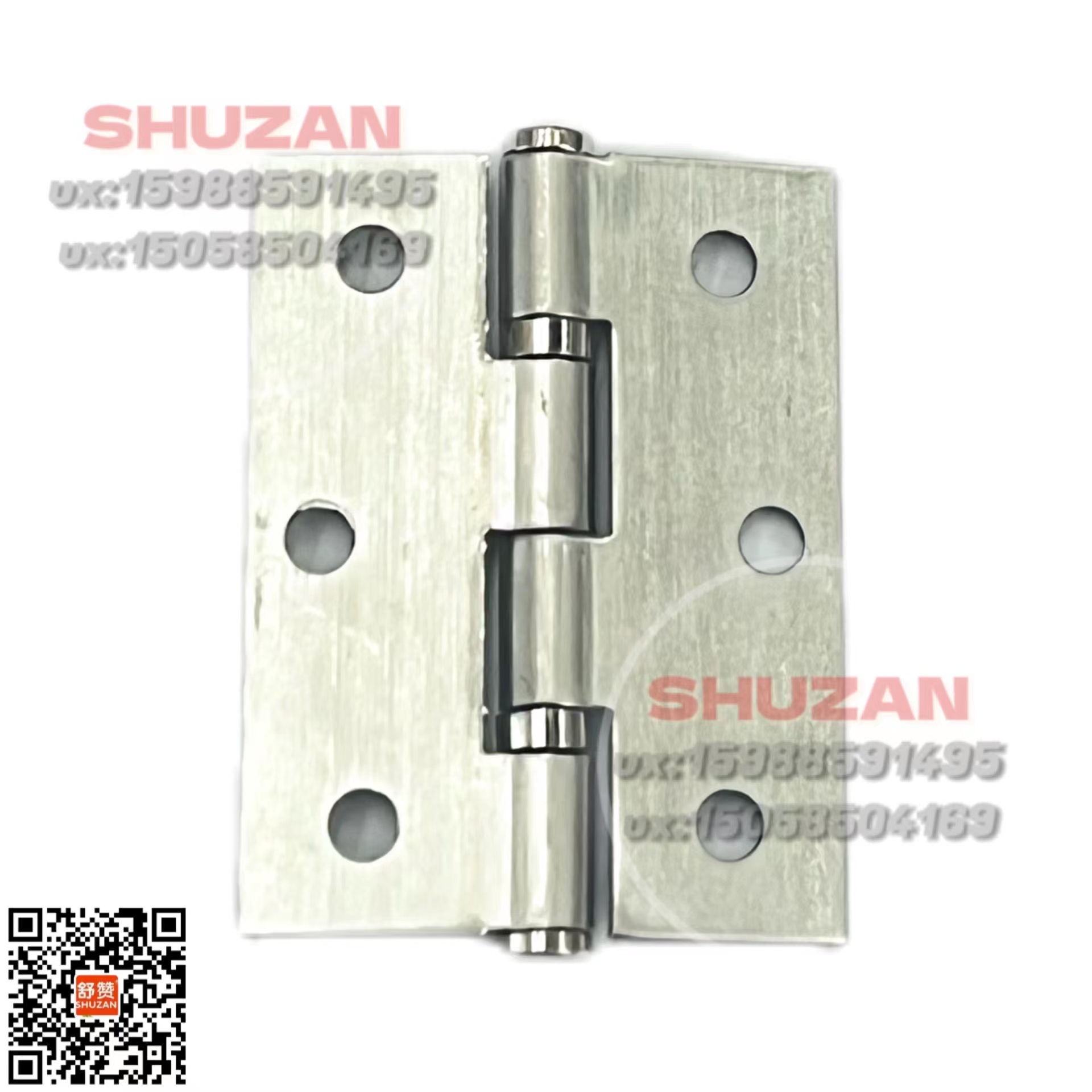 Shuzan hydraulic buffer Invisible hydraulic spring hinge Stainless steel hinge Automatic closing 90-degree positioning Furniture hinge hinge Furniture hinge hinge