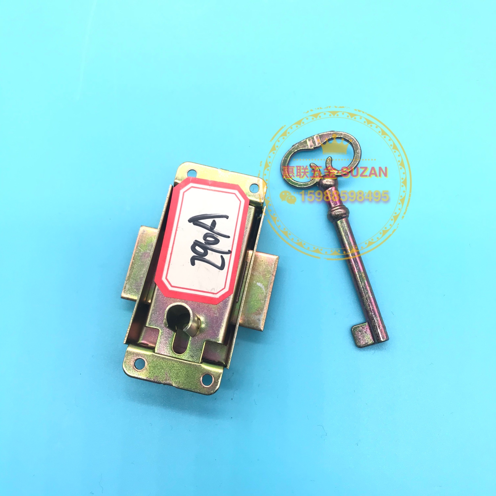 Lock fastening, drawer lock, office desk, filing cabinet lock, security door, wardrobe, cabinet door lock, hydraulic hinge accessories Item Picture