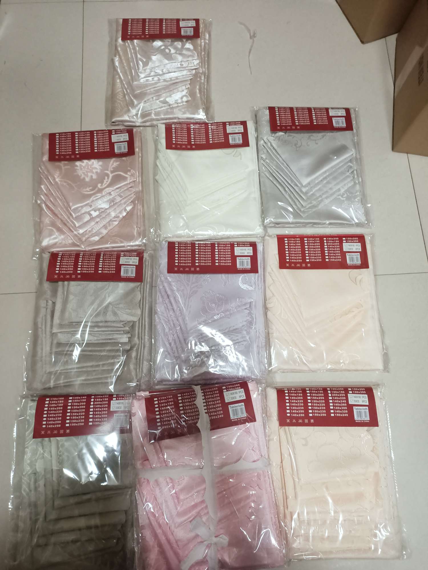 提花台布详情图2