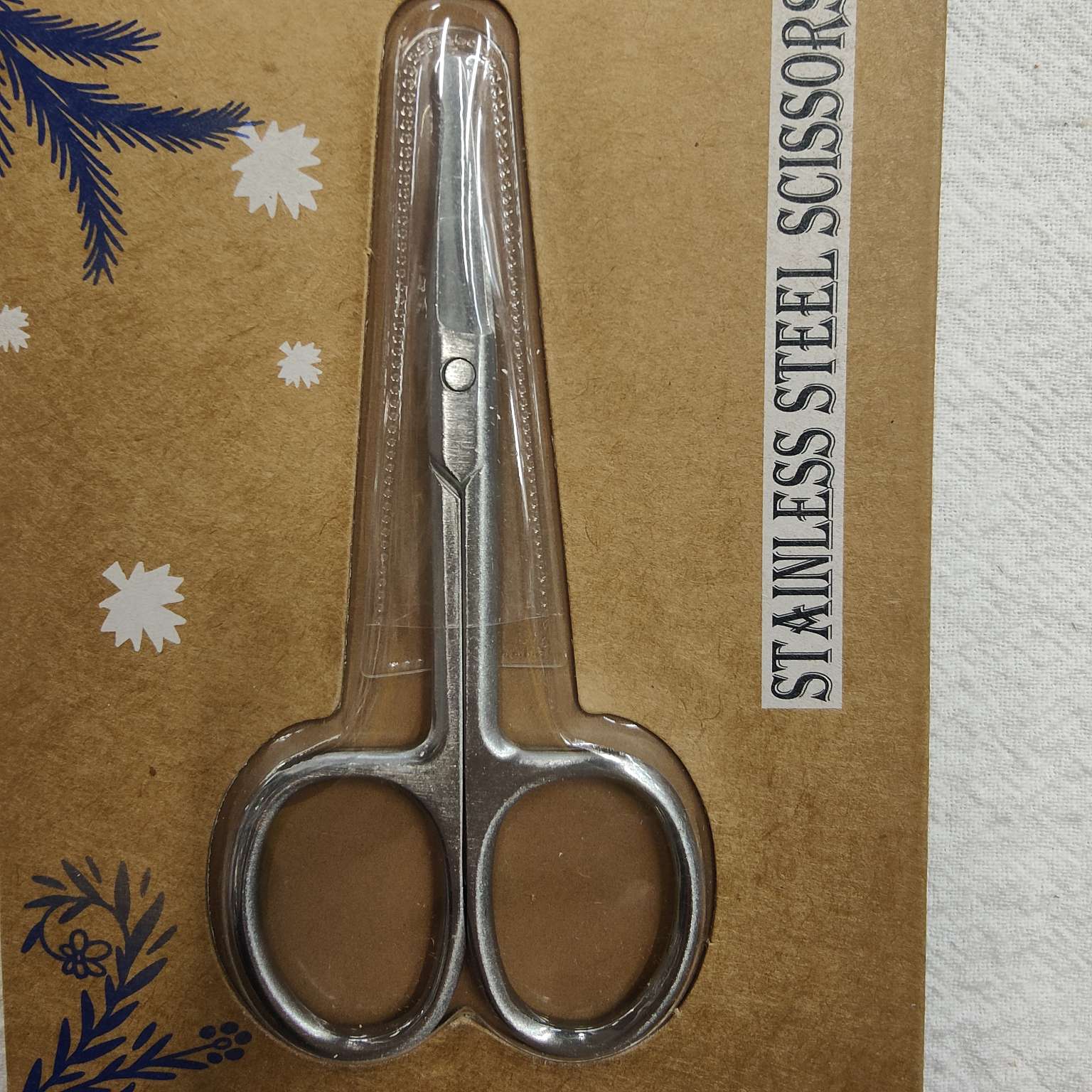 26414仙得丽化妆工具ZM2212-A11#3.0扎床鼻毛剪刀美容工具眉剪详情图2