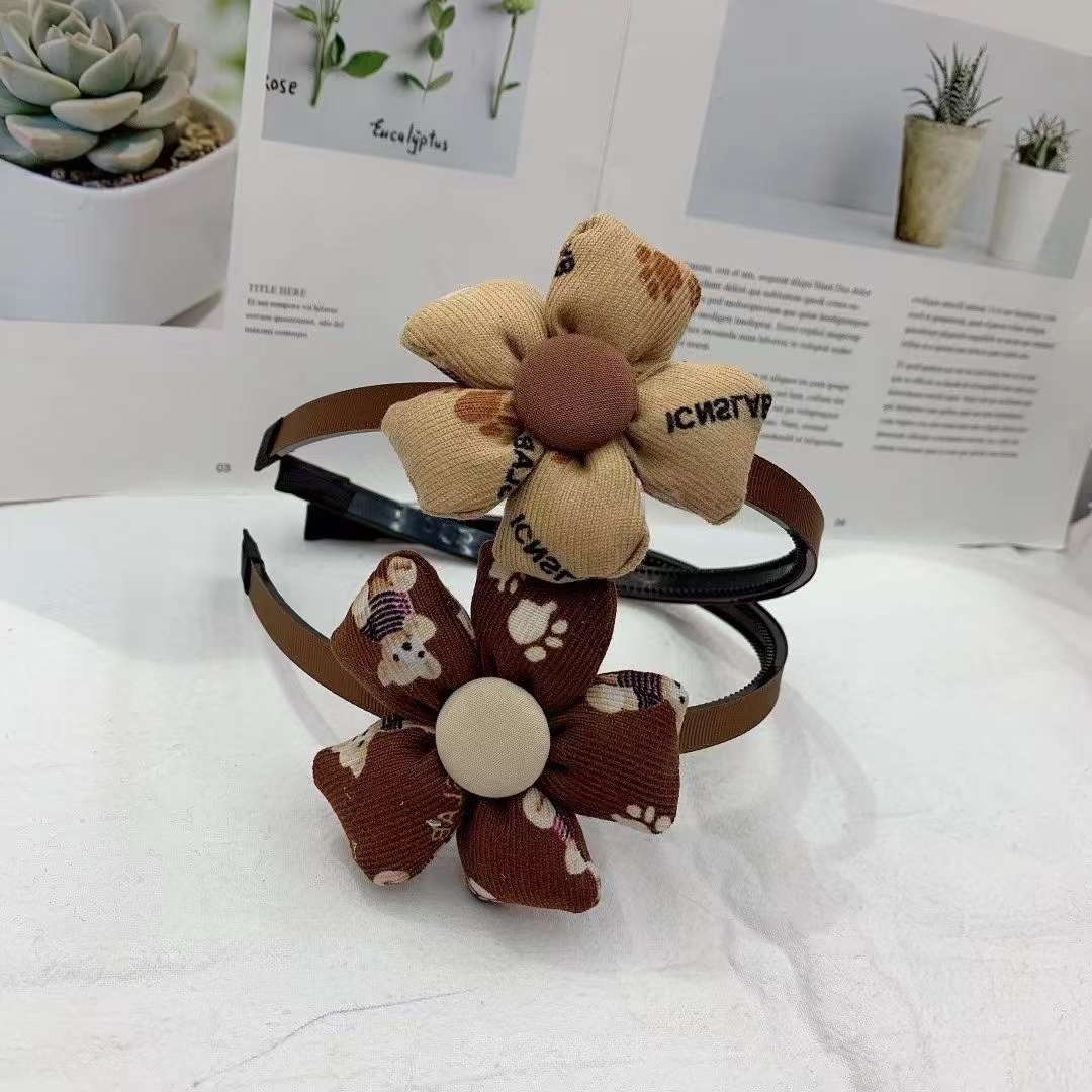 Jiarui Baby's 2022 popular five-petal flower headband is now selling like a bestseller details Picture