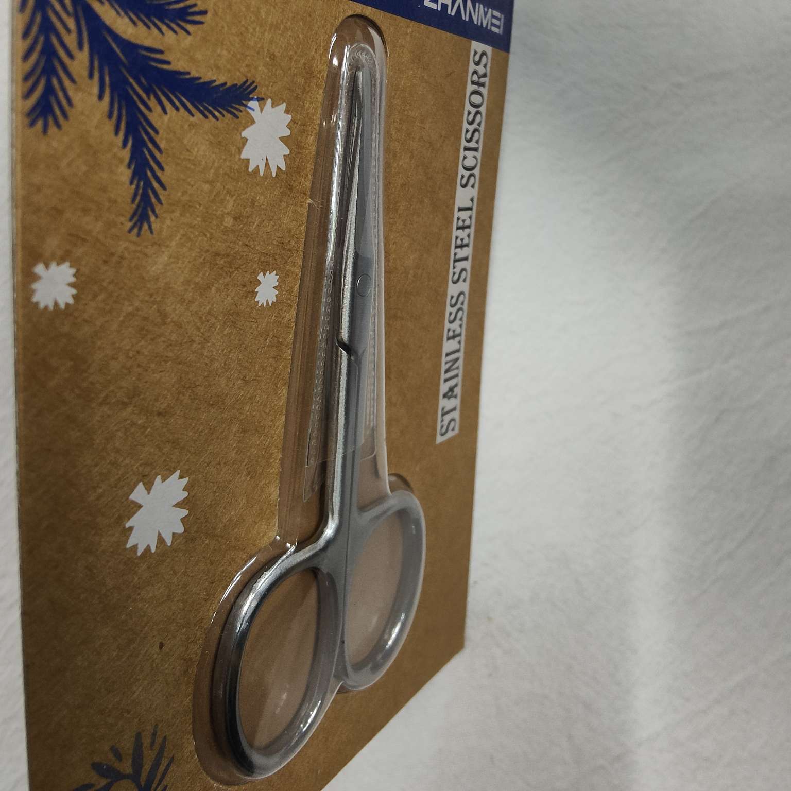 26414仙得丽化妆工具ZM2212-A11#3.0扎床鼻毛剪刀美容工具眉剪详情图5