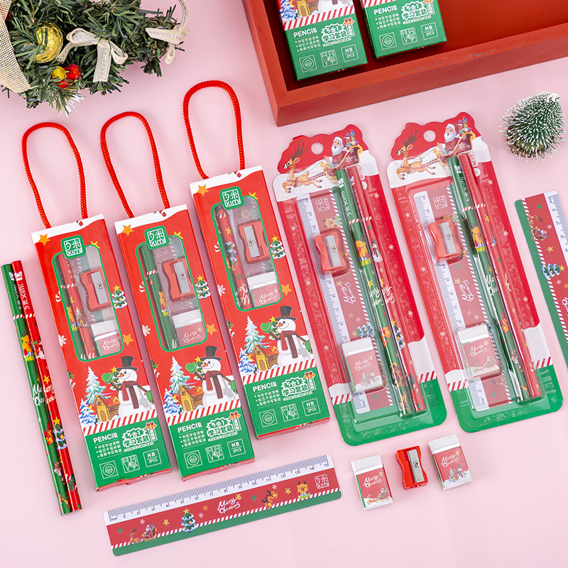 Stationery gift box set, Christmas gifts for primary school students and children, birthday sharing gifts for kindergarten kids, pencil set Application Scenario
