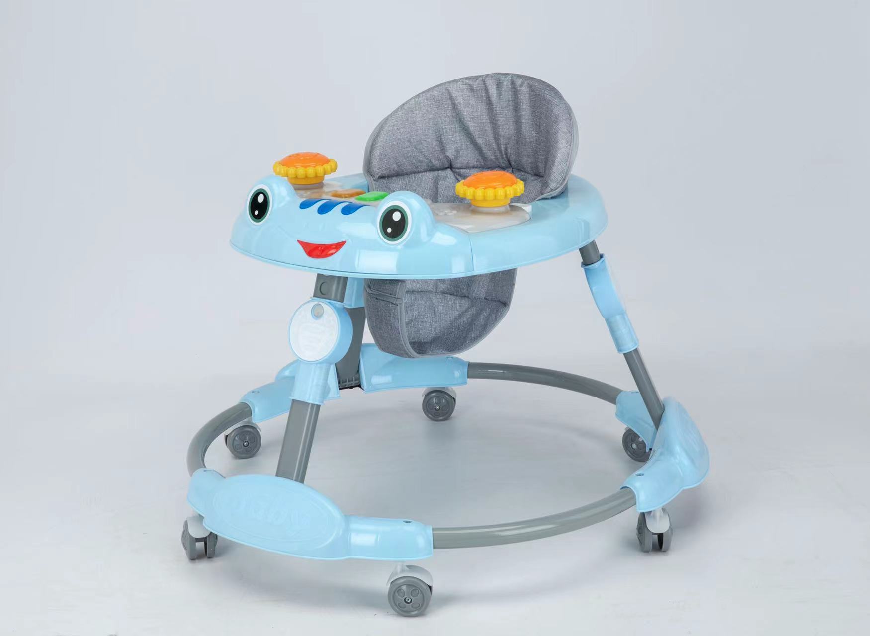 Baby walker with anti-O-shaped legs, multi-functional anti-rollover, hand-pushed, suitable for girls and boys to start walking Application Scenario