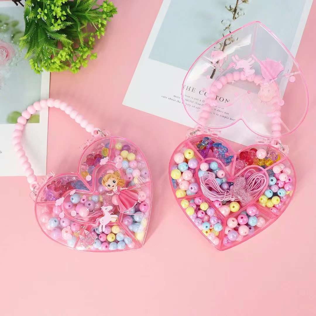 佳瑞宝贝2022年新款儿童项链套装，diy创意产品网红款