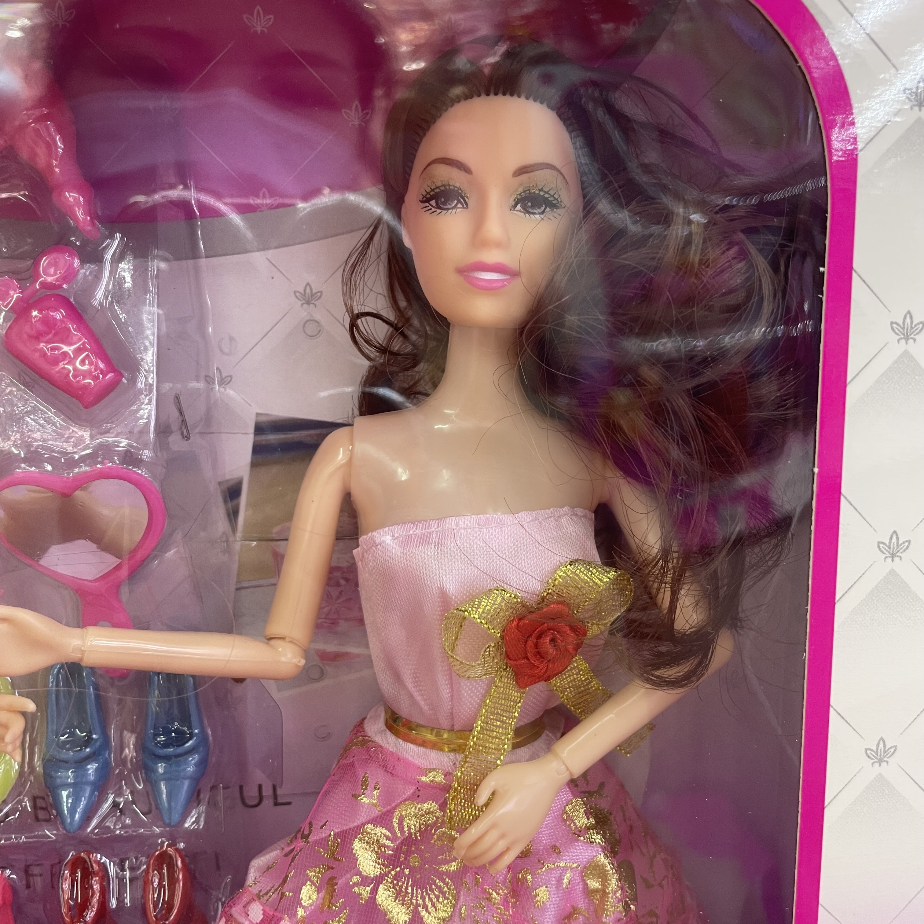 洋娃娃礼盒/换装娃娃盒装/儿童玩具批发白底实物图