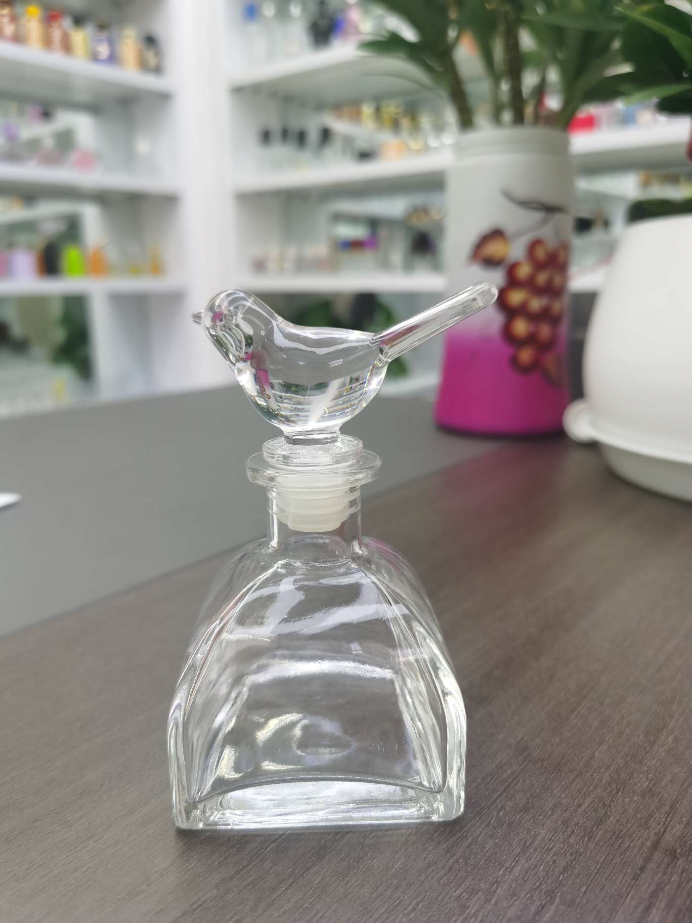 厚德玻璃 50毫升蒙古包香薰玻璃瓶 创意许愿瓶 DIY星空瓶详情图2