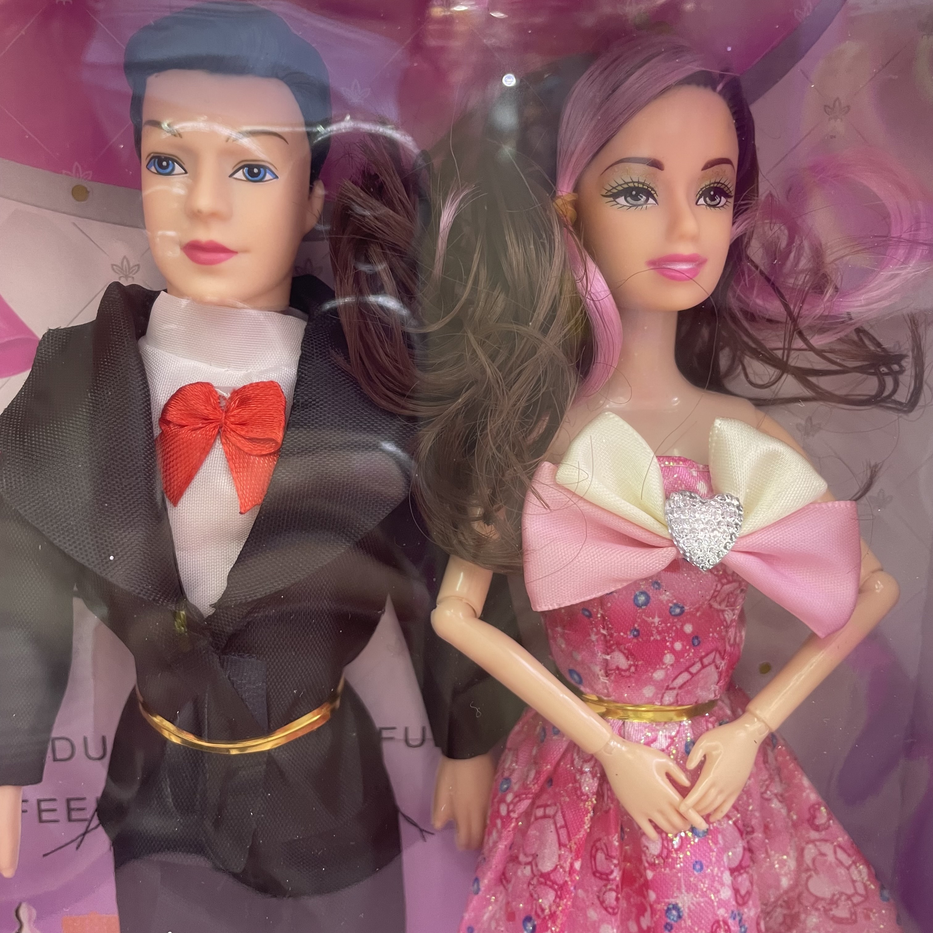 洋娃娃礼盒/换装娃娃盒装/儿童玩具批发白底实物图