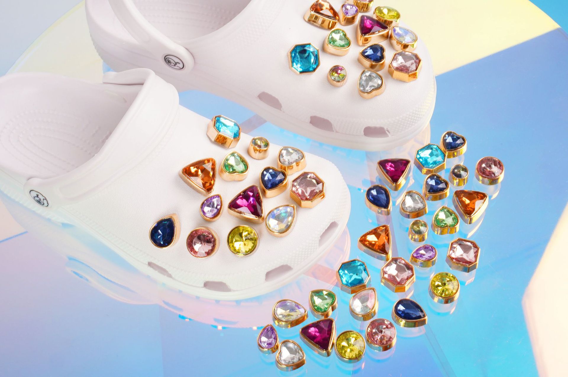 洞洞鞋配件/塑料底座/钻细节图