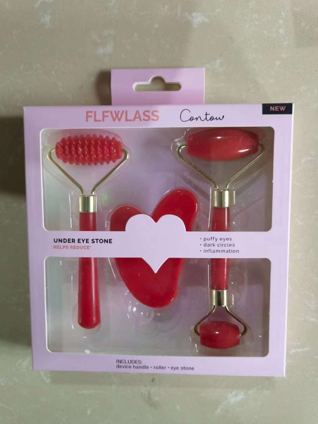 Beauty set jade roller mask brush Specification image