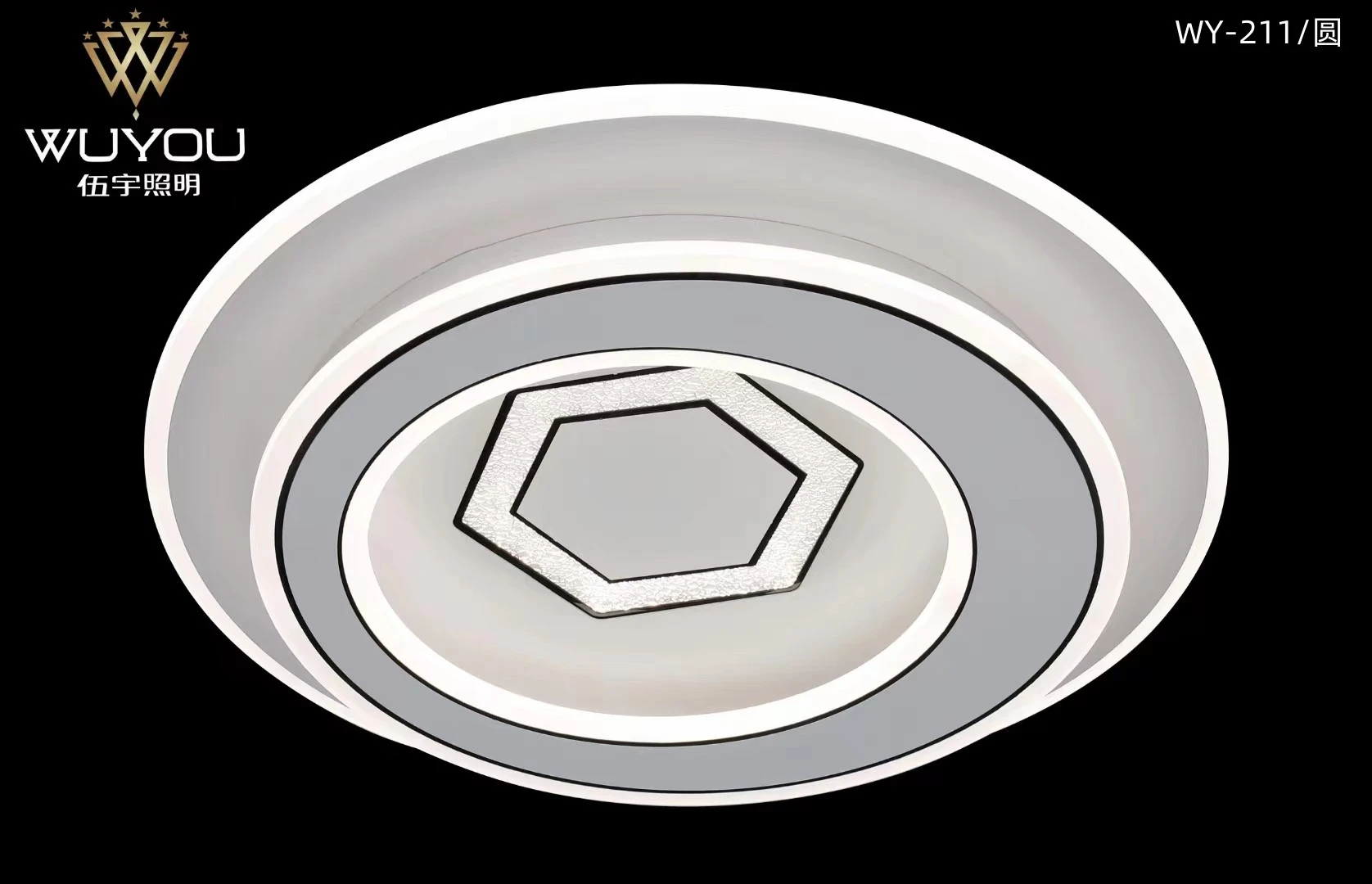 Small round bedroom lamp :50 centimeters detail image 3