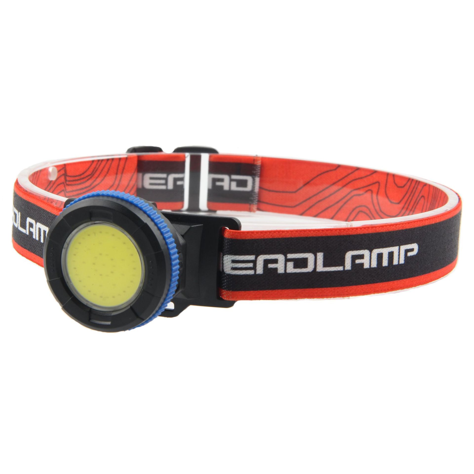 New cross-border LED headlight, USB outdoor sensor dual-purpose headlight, night fishing, cycling and running light, strong bald head wearing light details Picture
