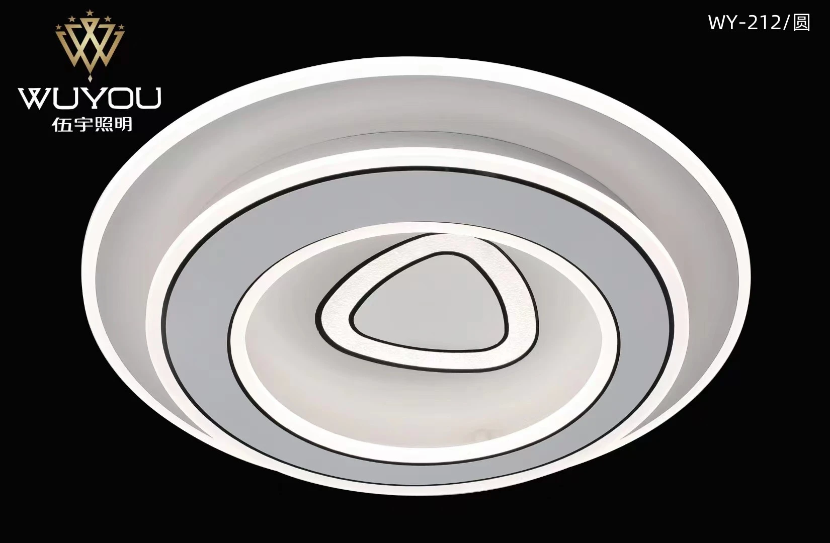 Small round bedroom lamp :50 centimeters detail image 2