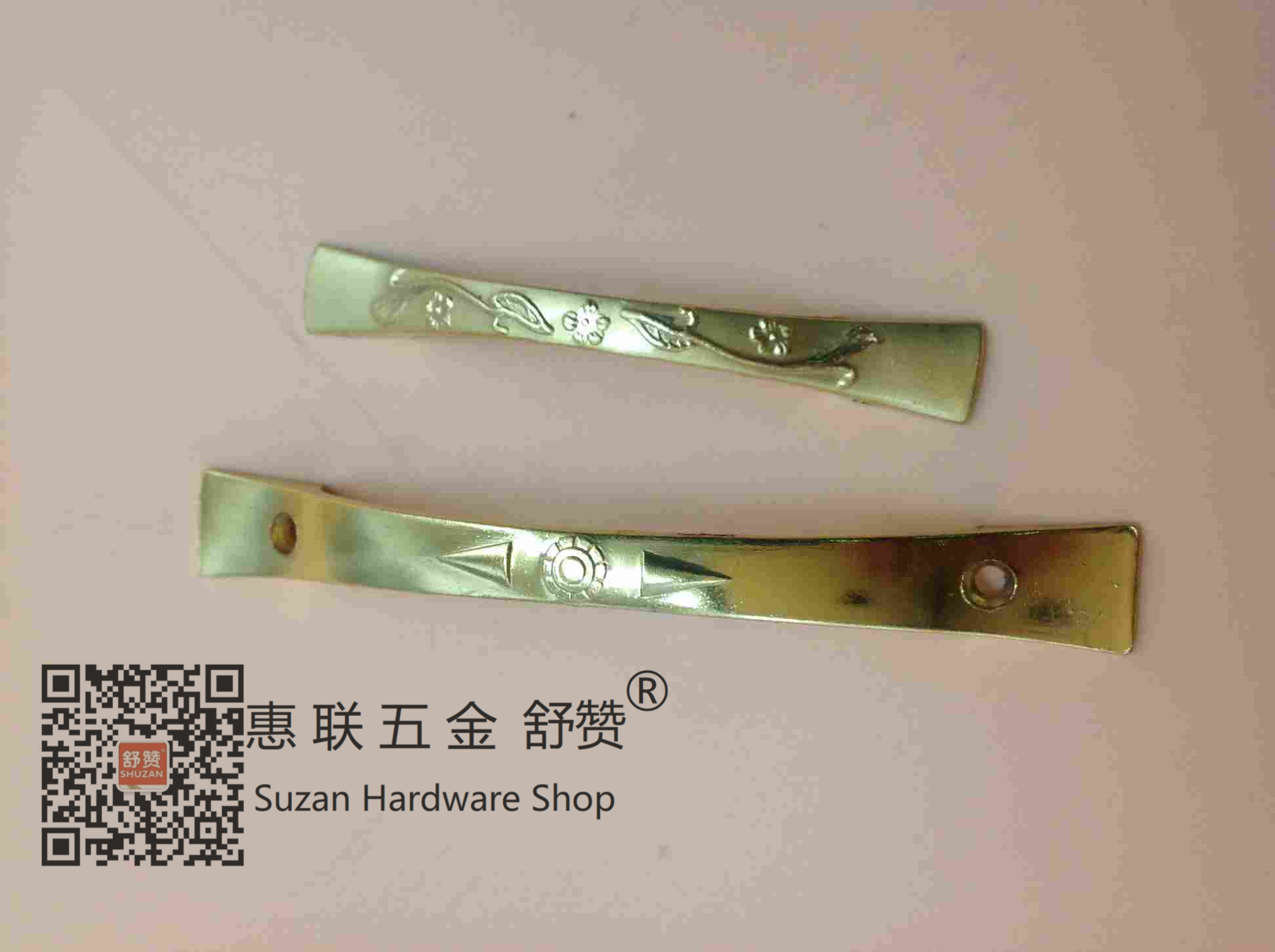 Shuzan open-hole zinc alloy handle, 304 material, cabinet exposed handle, cabinet door handle, industrial equipment box, machine tool handle, furniture handle