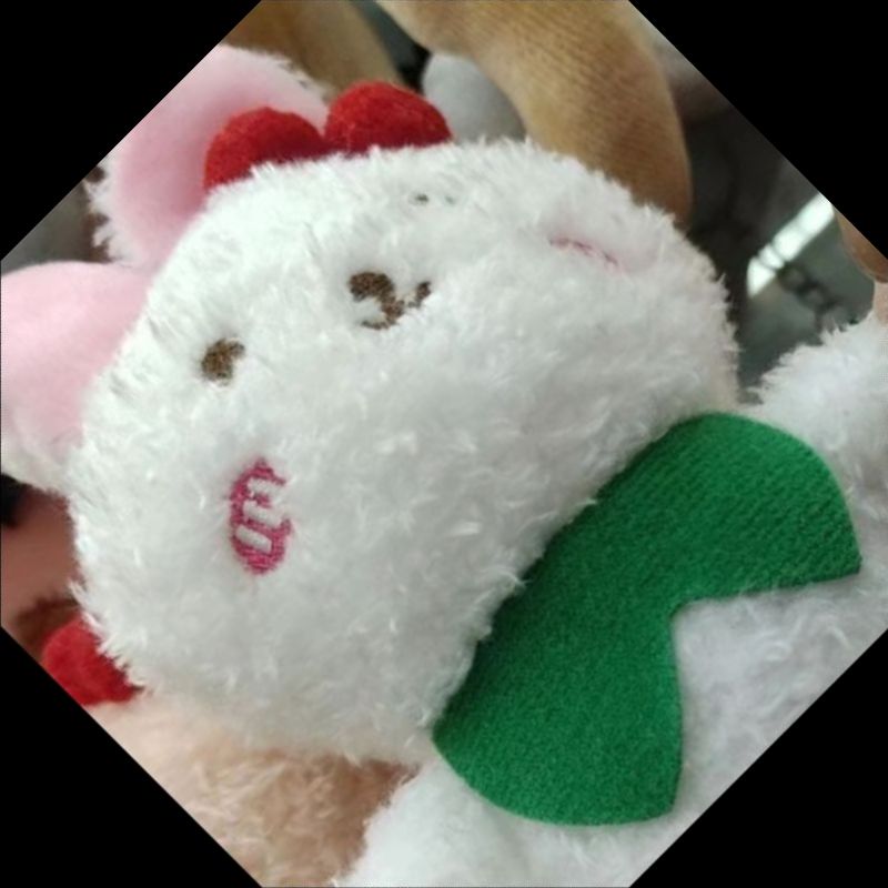 毛绒挂件/毛绒玩具/小挂件白底实物图