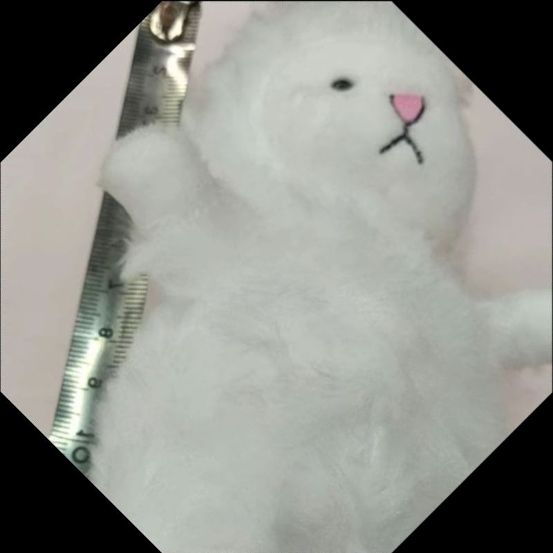 毛绒背包钥匙装饰挂件婚庆抛洒会议礼品毛绵羊挂件详情1