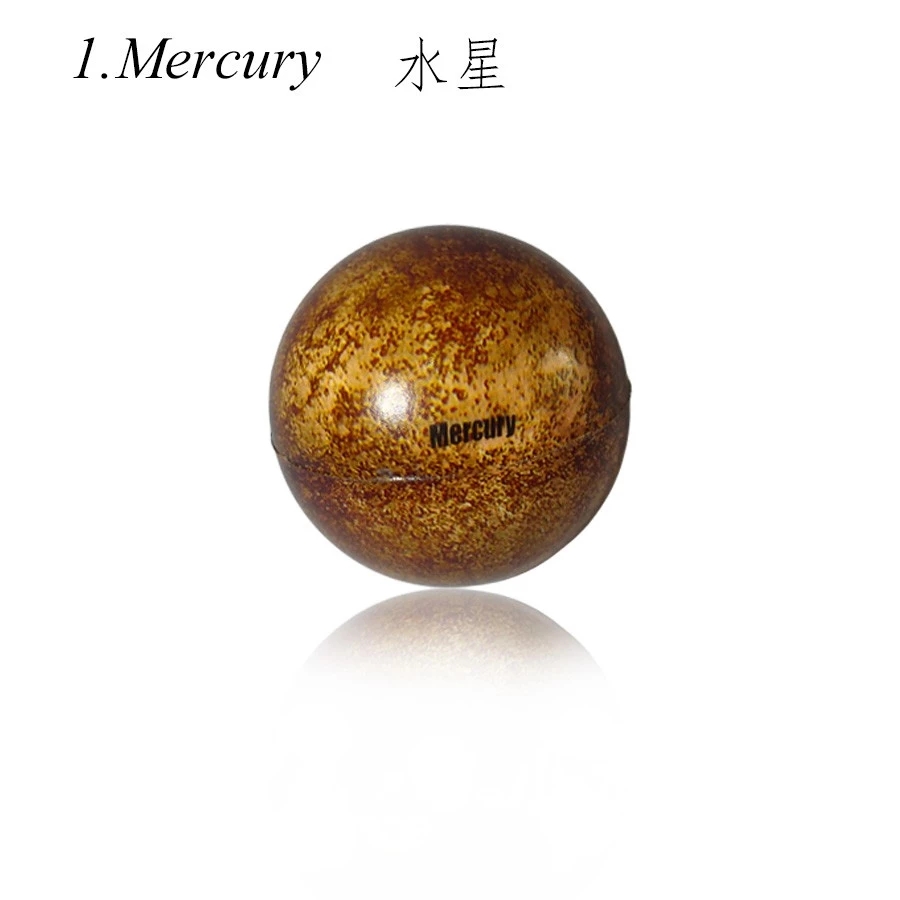 pu彩印实心海绵软球九大行星儿童早教认知玩具星空弹力球 Specification image