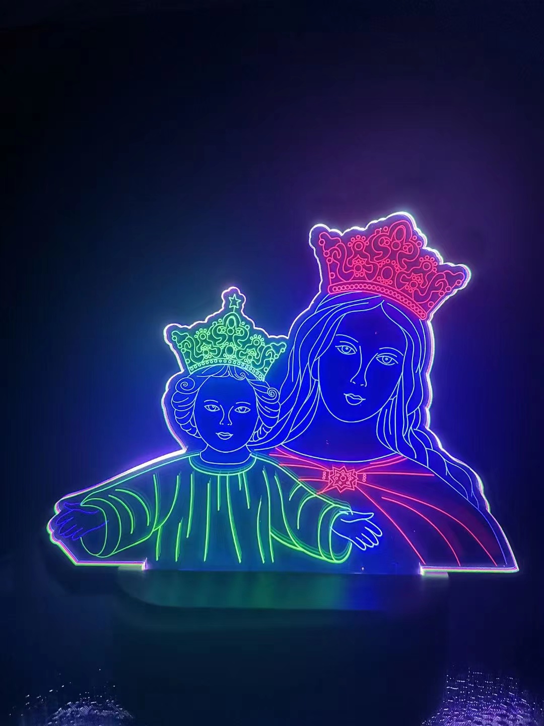 Letter Z decorative lights, home ornaments, shaped lights, festival gifts, and presents for students Application Scenario